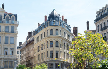 façade de bâtiment, Lyon