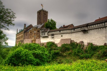 Fototapeta na wymiar Die Wartburg in Eisenach