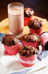 chocolate muffins