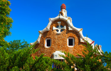 Park Guell is a garden complex with architectural elements in the Gracia district. It was...