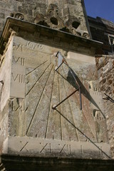 Fototapeta premium Wimborne Minster Church sundial
