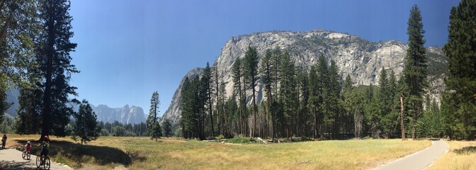 Yosemite National Park panorama