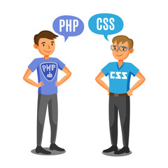 Programmers, developers, process coding, teamwork. Communication