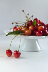 organic cherries