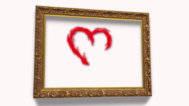 Animazione I love NY con cornice