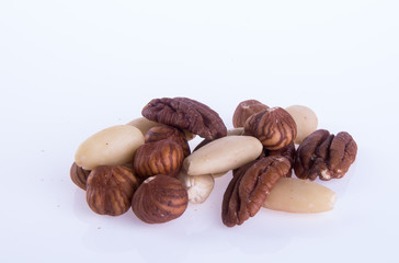 Fototapeta premium mix nut. mix nut on the background