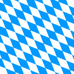 Oktoberfest - Muster der bayerischen Flagge