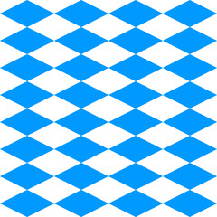 Oktoberfest - Nahtlos kachelbares bayerisches Rautenmuster