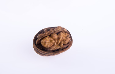 nut. walnut on the background