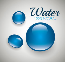 Natural water design.