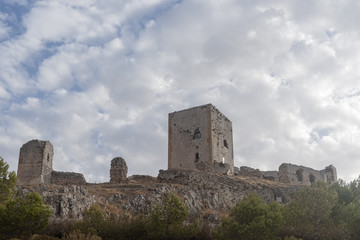 Fototapeta na wymiar Castillo de la Estrella en el municipio de Teba, Málaga