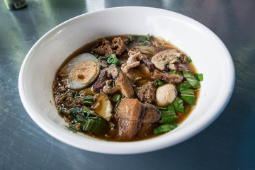  Paste of rice flour, thai food 