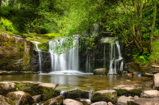 Fototapeta Waterfall, Brecon Beacons, Wales