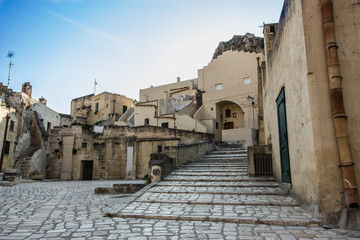 Fototapeta na wymiar the stones of Matera
