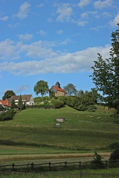 Die Kapelle Sch&ouml;nberg in Hessen
