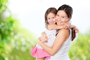 Beautiful motherhood.