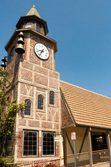 Fototapeta na wymiar Clock Tower in Solvang