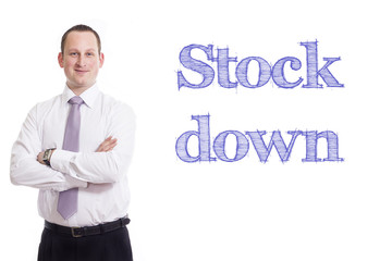 Stock down