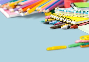 Obraz premium School supplies.