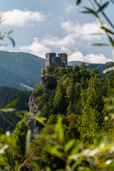 Castle on the Rock - Strecno, Zilina, Slovakia