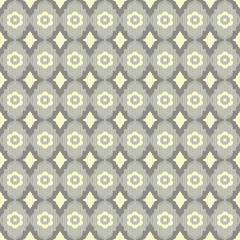 Seamless vintage abstract geometric vector wallpaper.