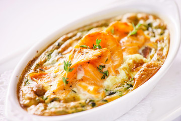 roasted salmon