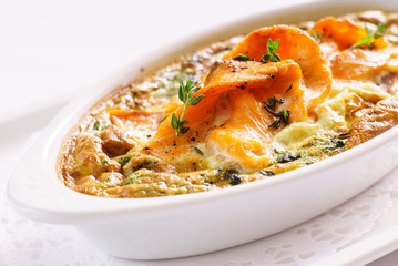 roasted salmon
