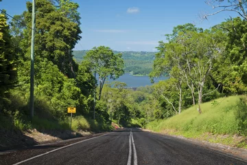 Tuinposter Road to Lake Baroon © Istimages