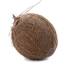 Coconut isolated on white background.