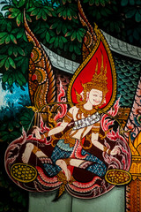 Fototapeta premium thai painting