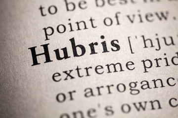 Obraz premium hubris