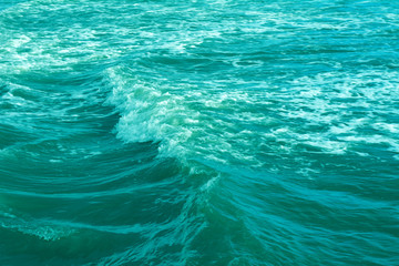 Sea waves background