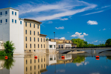 cannon river, northfield reflections