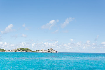 Similan island and beautiful tropical beach at andaman sea in Ph