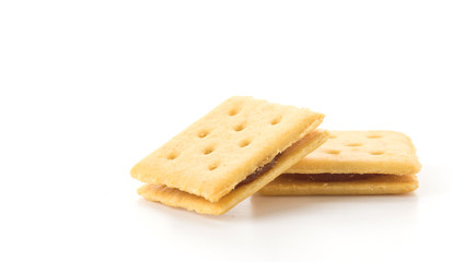  cheese biscuit with pineapple jam