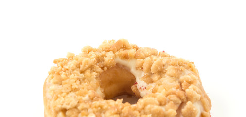 sweeties donut on white background