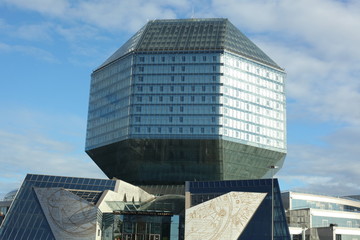 Fototapeta premium National Library of Belarus in Minsk