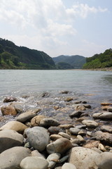 三重県度会宮川の風景no.22