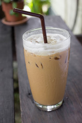 Ice coffee.