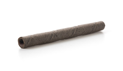 wafer stick on white background