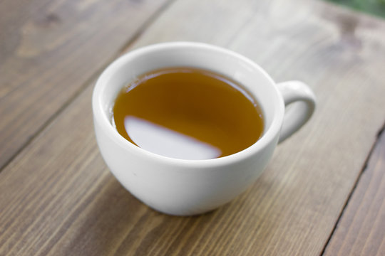 Cup of black tea.