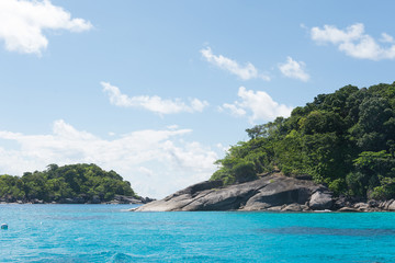 Fototapeta premium Nature of Sea and Island