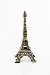 Fototapeta na wymiar Eiffel tower model