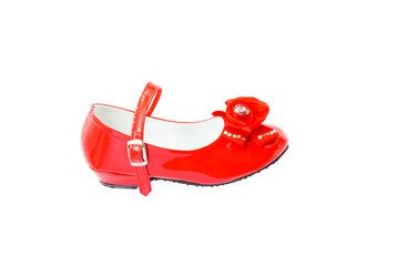 red fashion shoe for kid