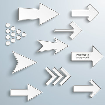 Arrows With Shadows Set