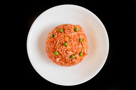 日本風チキンライス　ケチャップ風味　 Japanese ketchup chicken pilaff