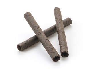 wafer stick on white background
