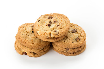 milk chocolate toffee almond cookies
