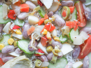 Basmati rice with vegetables