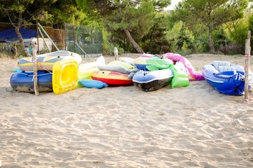 Rimessa per Canotti e Materassini al mare